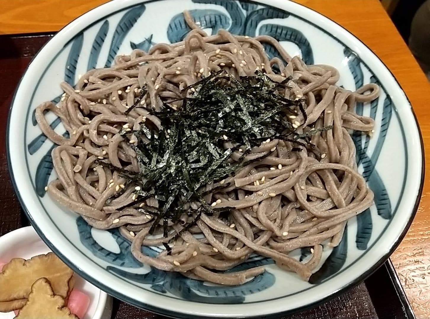 乱切り蕎麦と天丼 一の井　旨辛肉そば　そば