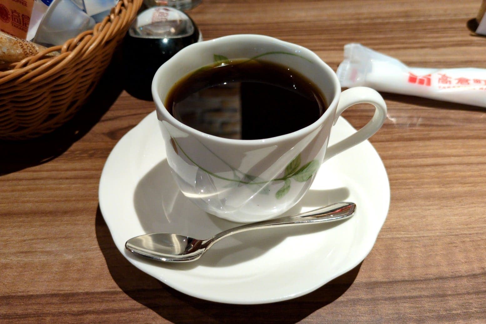 高倉町珈琲　オムライス　ブレンドコーヒー