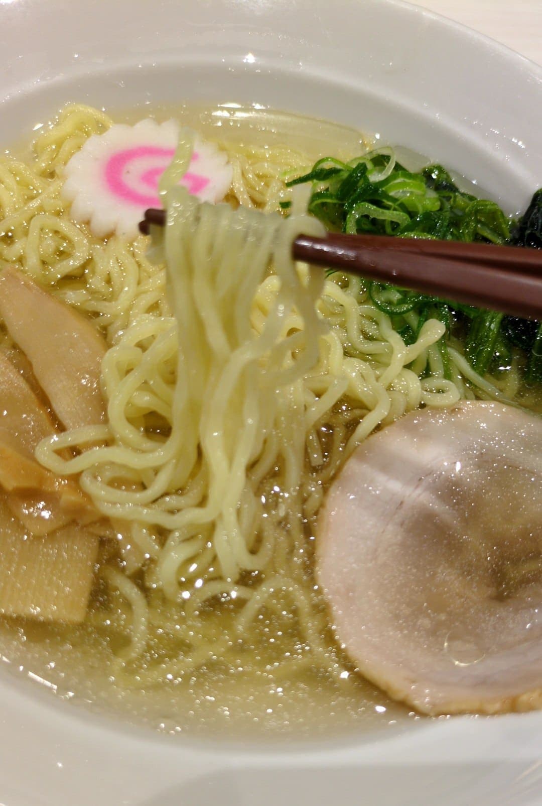 ポッポ　塩ラーメン＋ミニチャーハン 麺