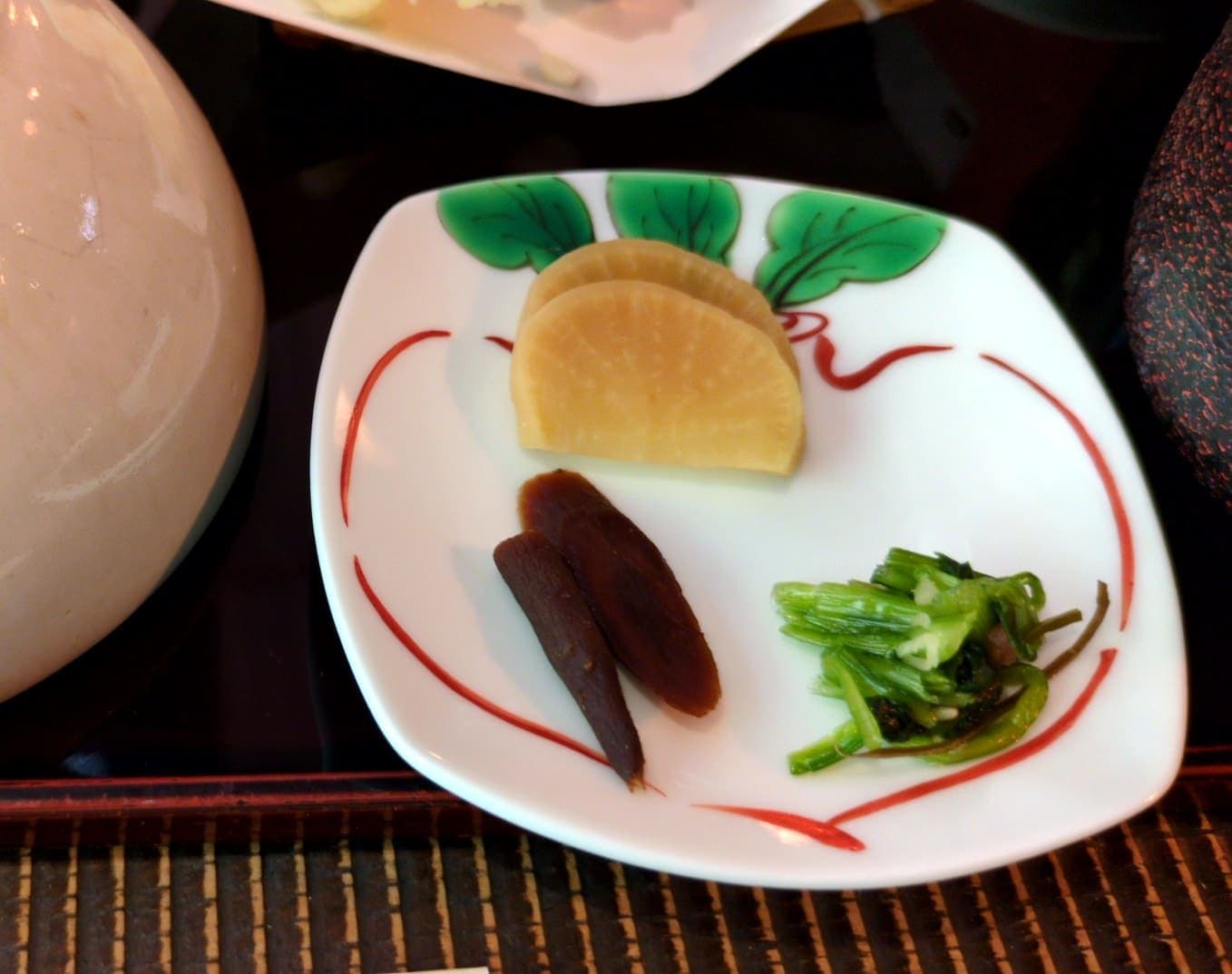 滋養料理 山法師　山法師ごはん　香の物
