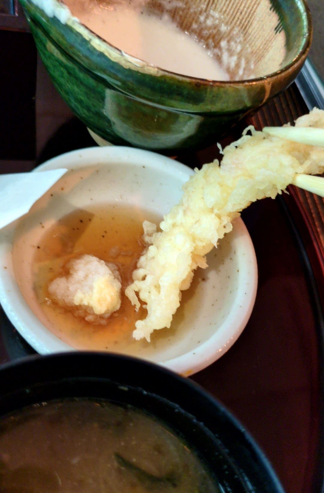 滋養料理 山法師　山法師ごはん　海老天