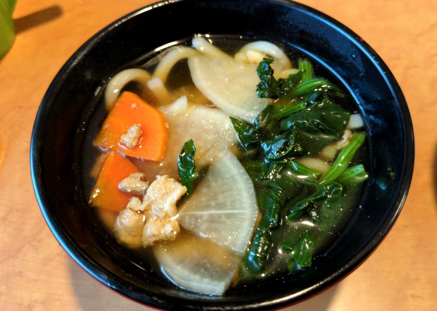 ジョナサン「ちいさなうな鶏野菜うどん」　