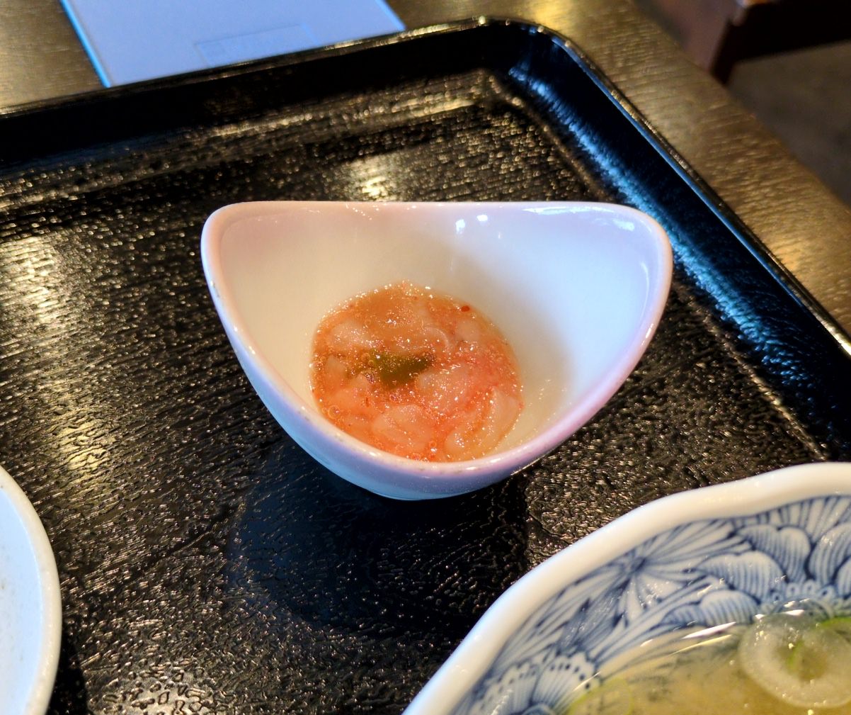 道の駅氷見　番屋亭　刺身定食　小鉢
