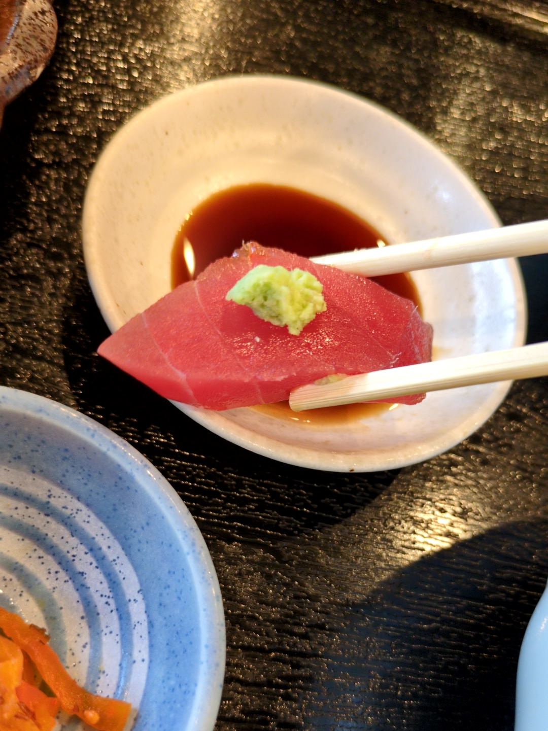 道の駅氷見　番屋亭　刺身定食　マグロ