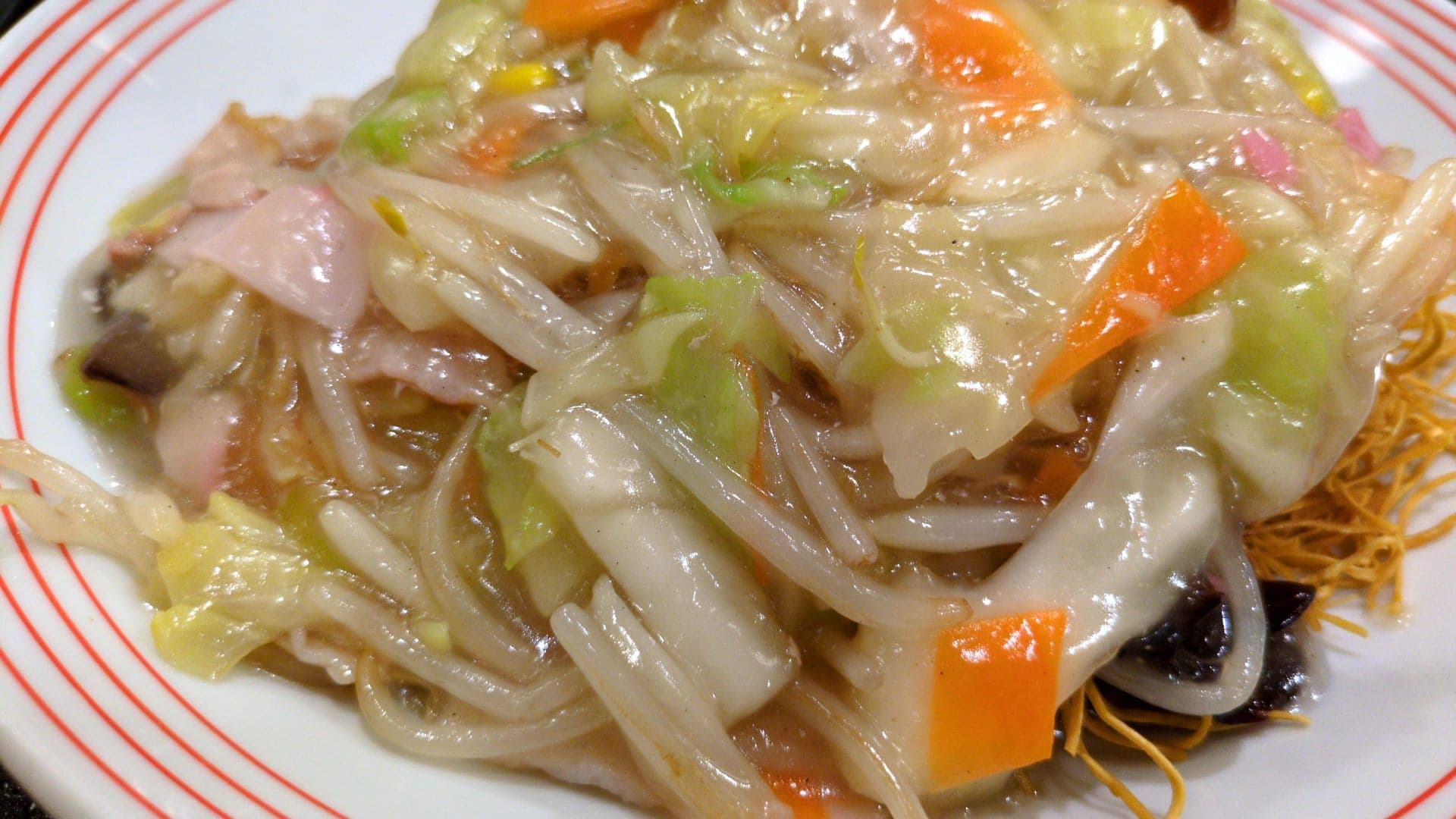 リンガーハット　長崎皿うどん　野菜