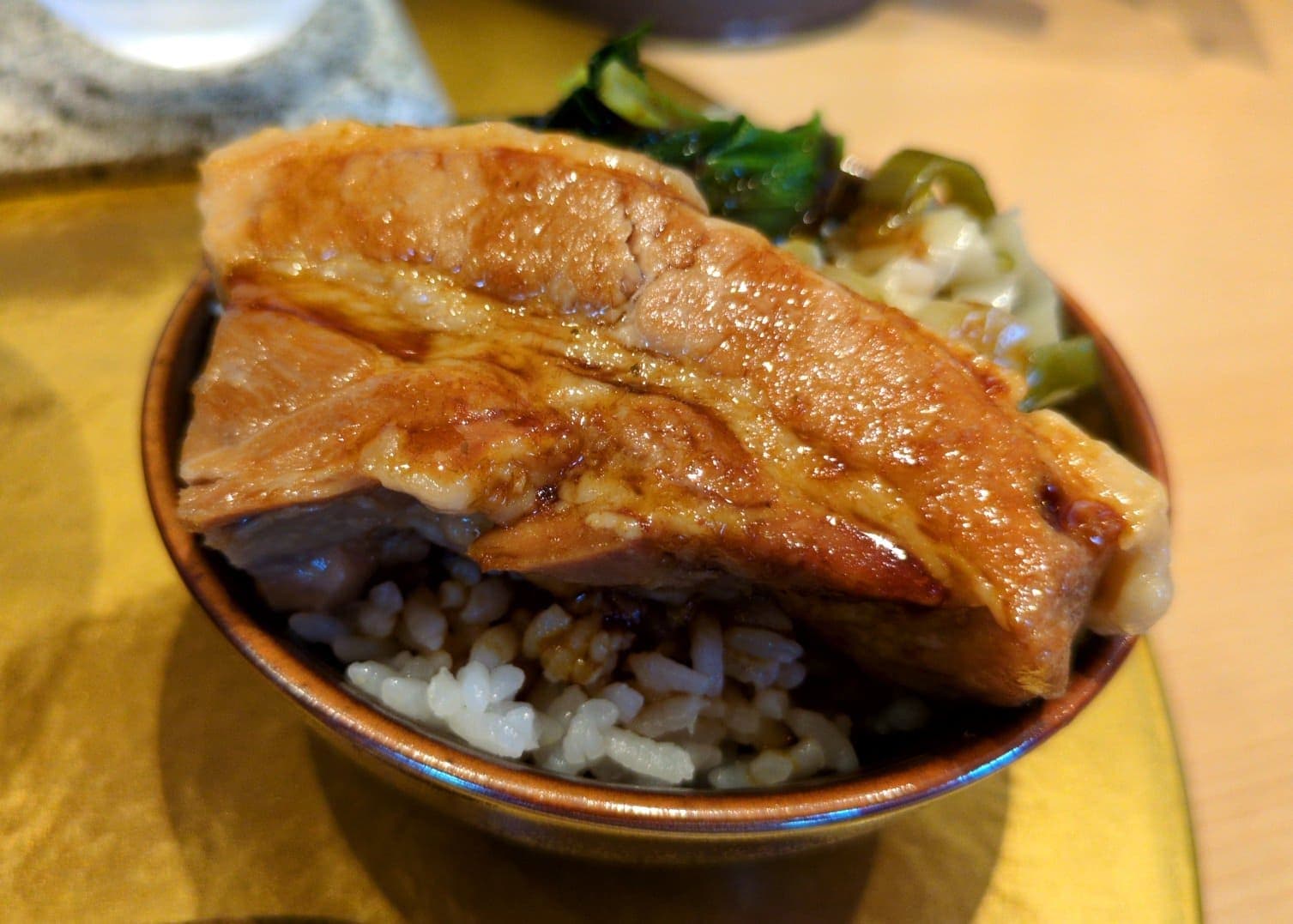 麺屋 梅ノ木　自家製トロける角煮丼(小)