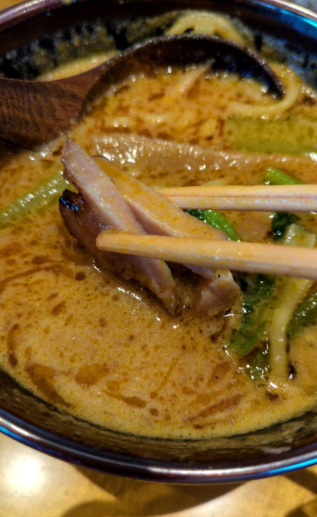 麺屋 梅ノ木　ミニ味噌ラーメン　チャーシュー