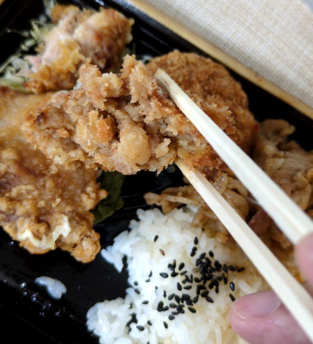 肉のヤマ牛　ヤマ牛弁当　ジャガイモ