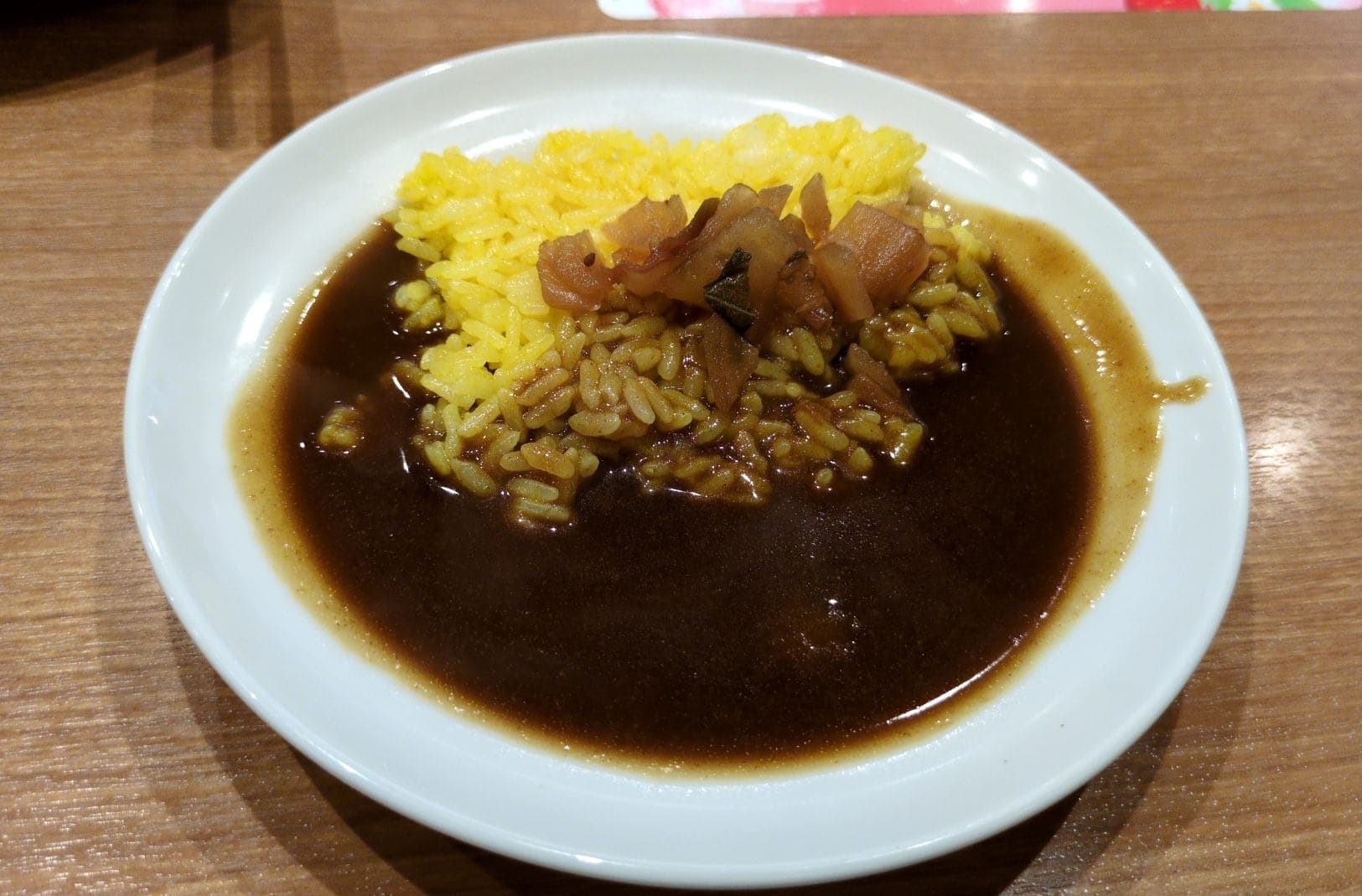 ビッグボーイ　燻製ベーコン大俵ハンバーグ カレー
