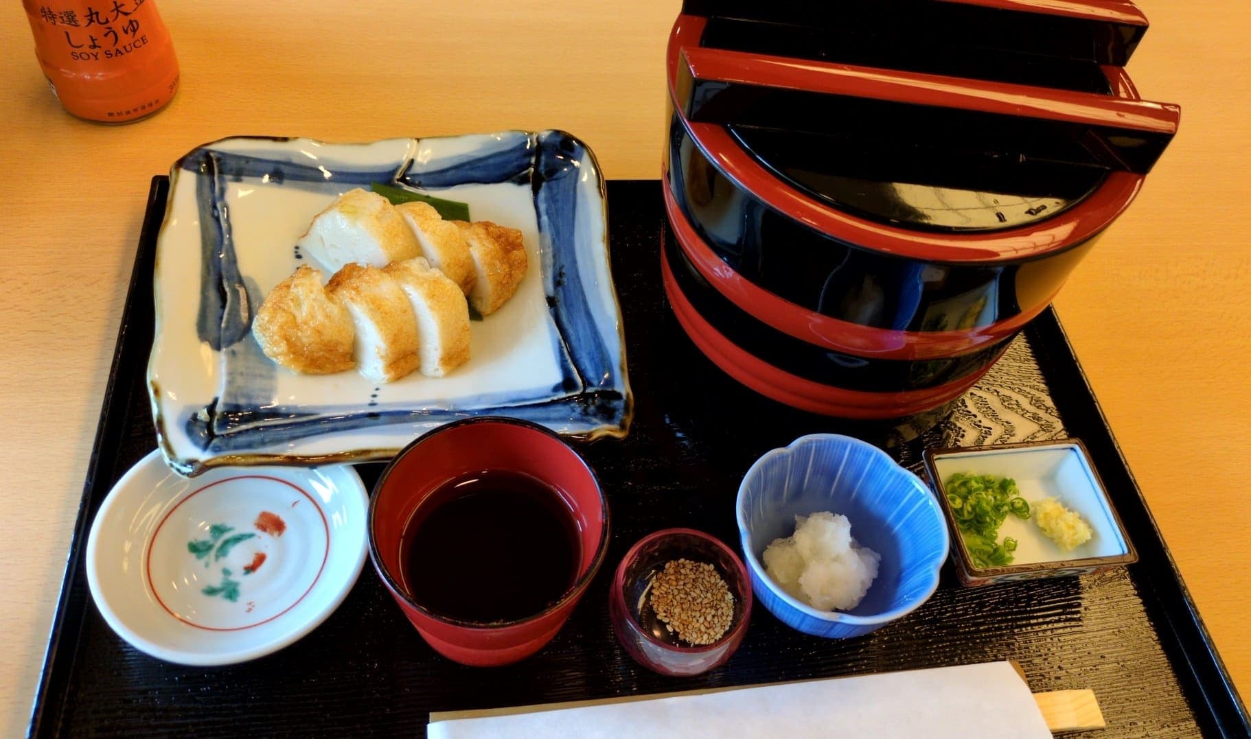 箱根　龍宮殿本館　釜揚げうどん
