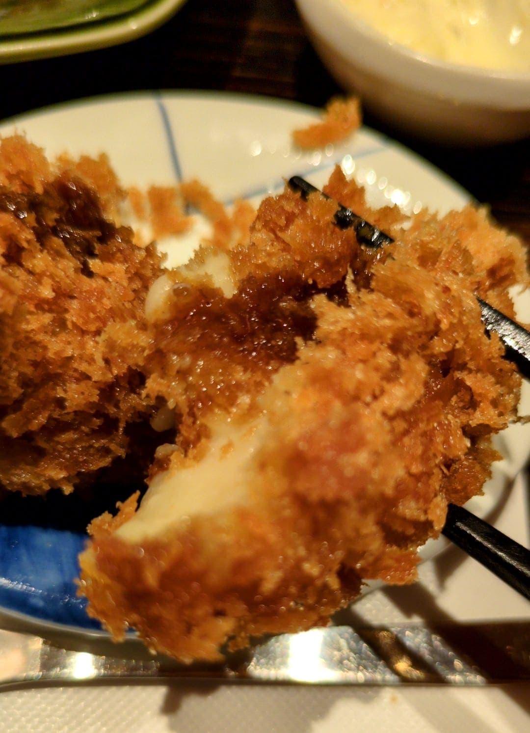 とんかつ和幸　あじさい　カニクリームコロッケ