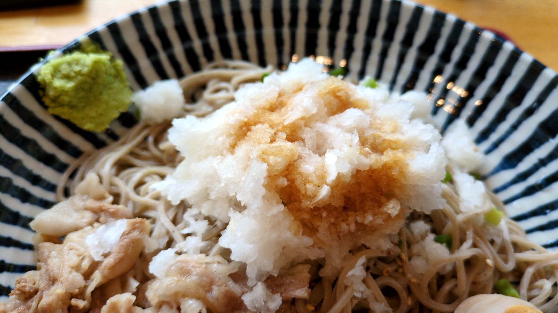 瀬谷そば　大根肉そば　大根