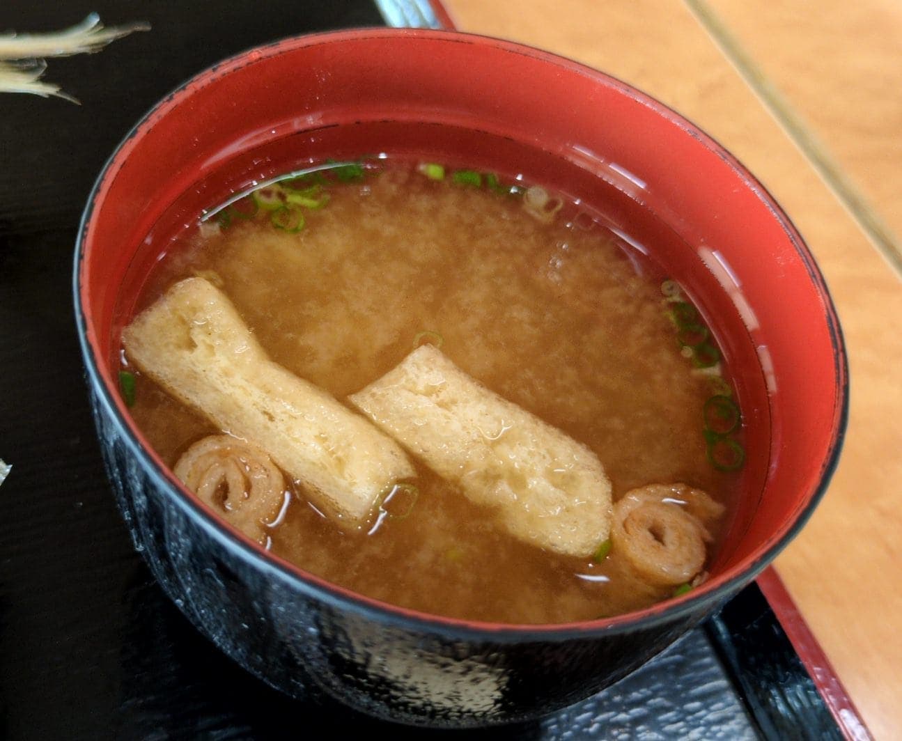 道の駅マリンタウン　マリーナ展望レストラン　朝食　大アジ干物定食　味噌汁