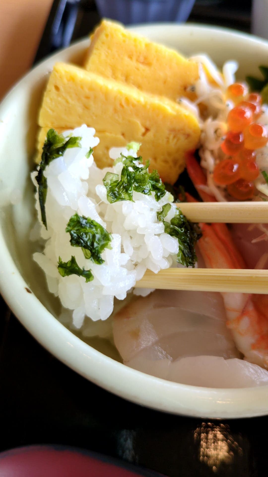 伊豆伊東　赤沢日帰り温泉　レストラン　選べるミニ丼蕎麦セット　酢飯