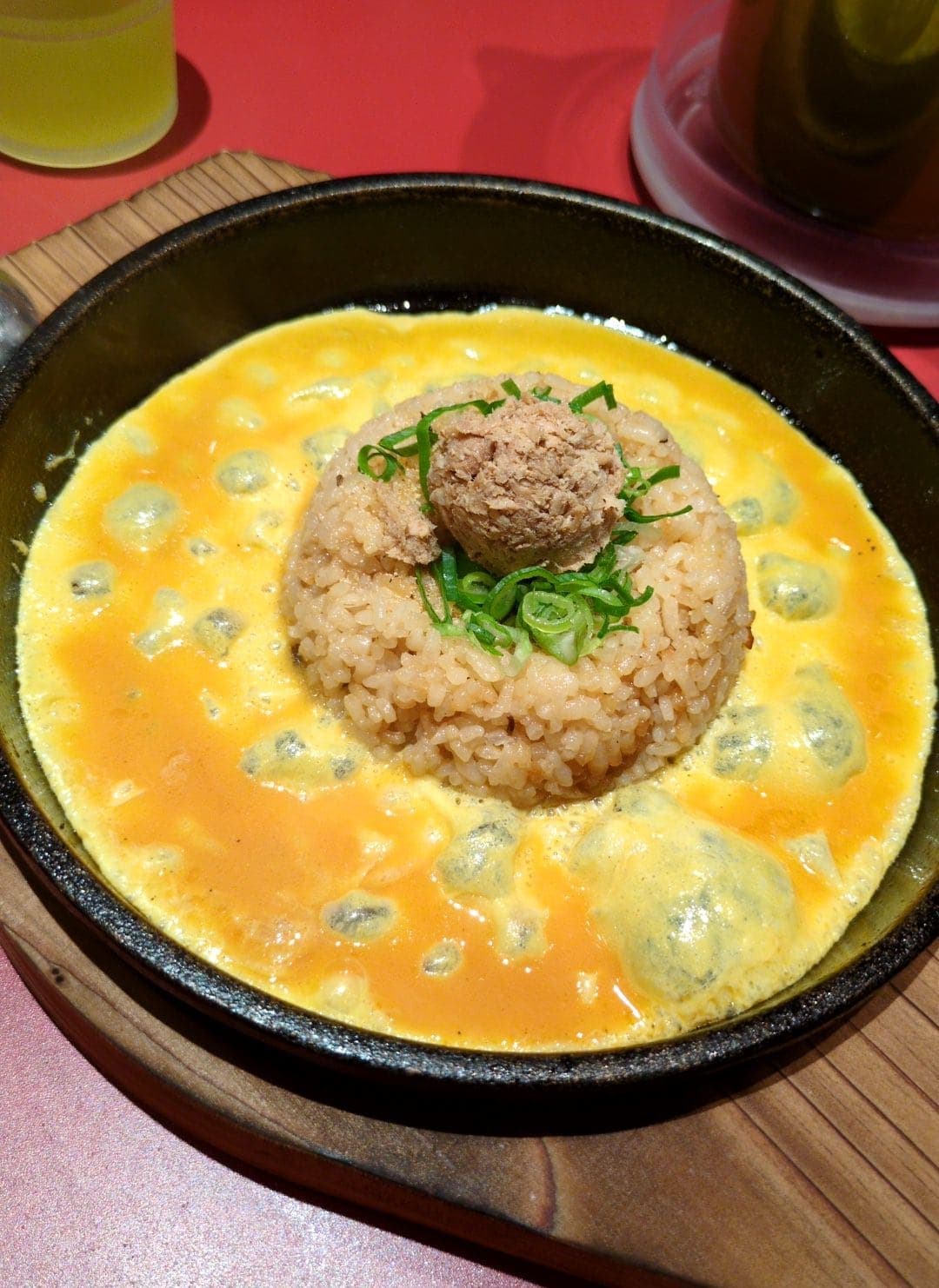 丸源ラーメン　肉そばチャーハンセット　鉄板