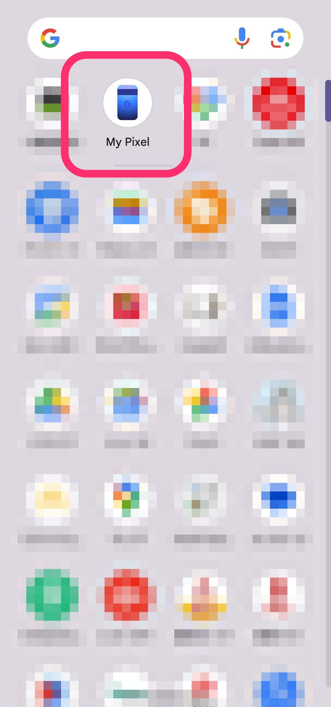 My Pixelアプリ　アプリ一覧