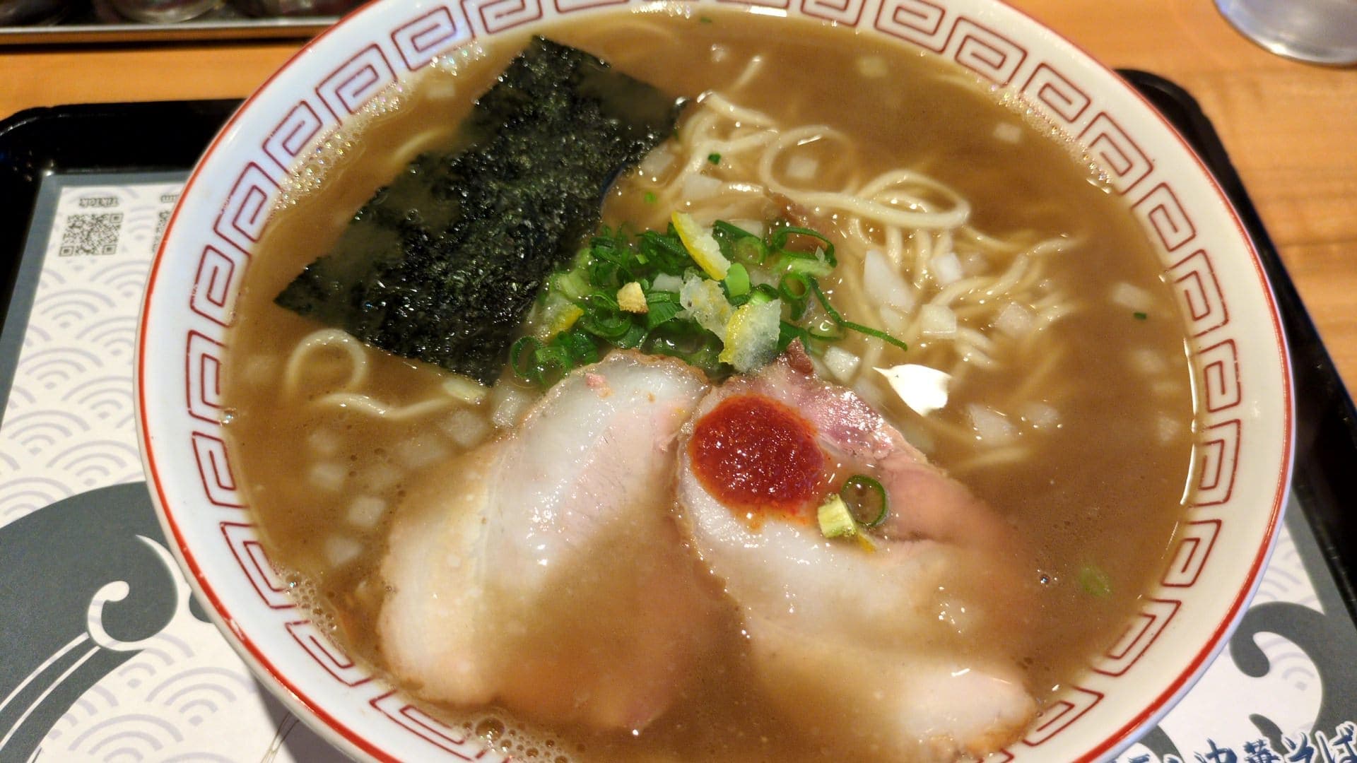 らあめん花月嵐 煮干し中華そば旨NIBO 見た目