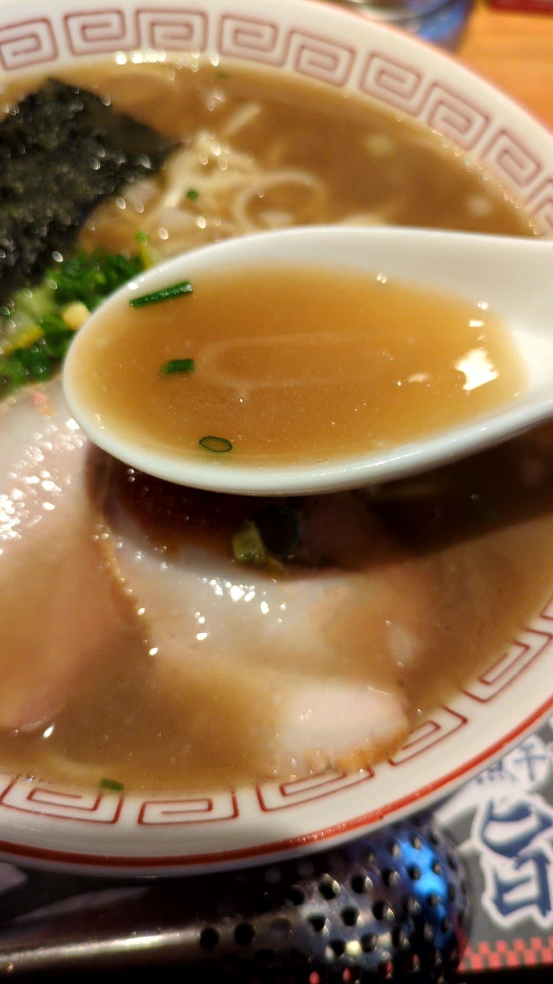 らあめん花月嵐 煮干し中華そば旨NIBO スープ