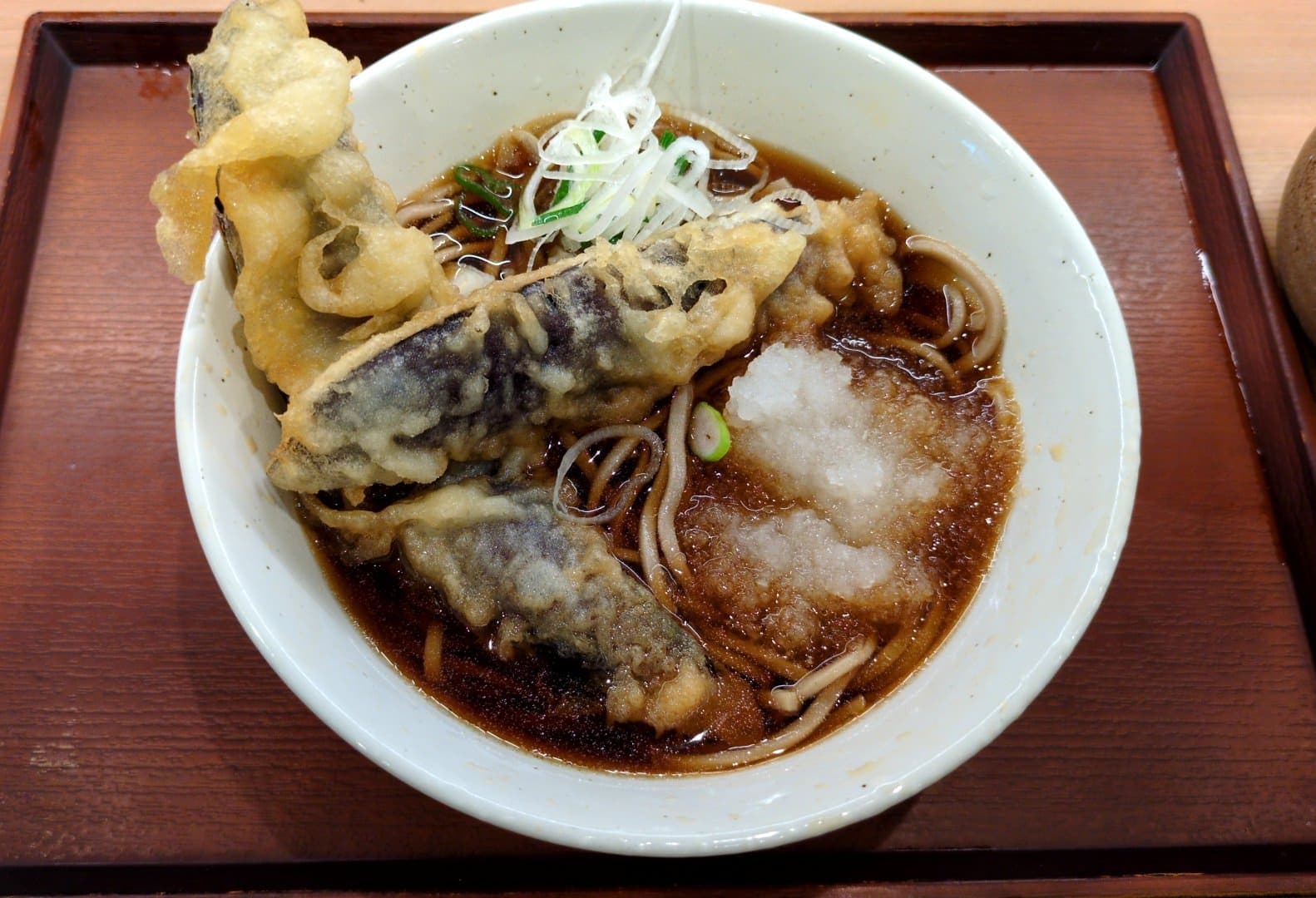 十割そば さがたに なすおろしそば 温かい