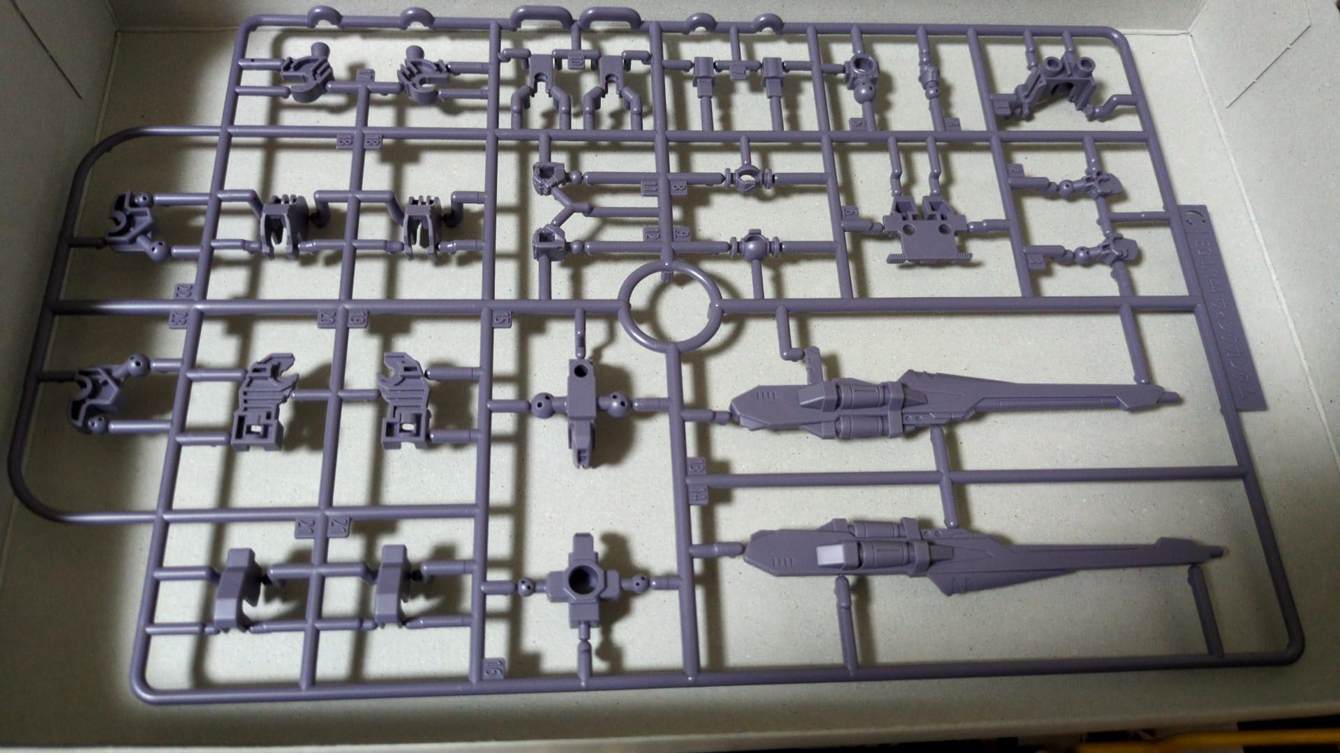 EG「1/144 ウイングガンダム」組み立てる　Cパーツ