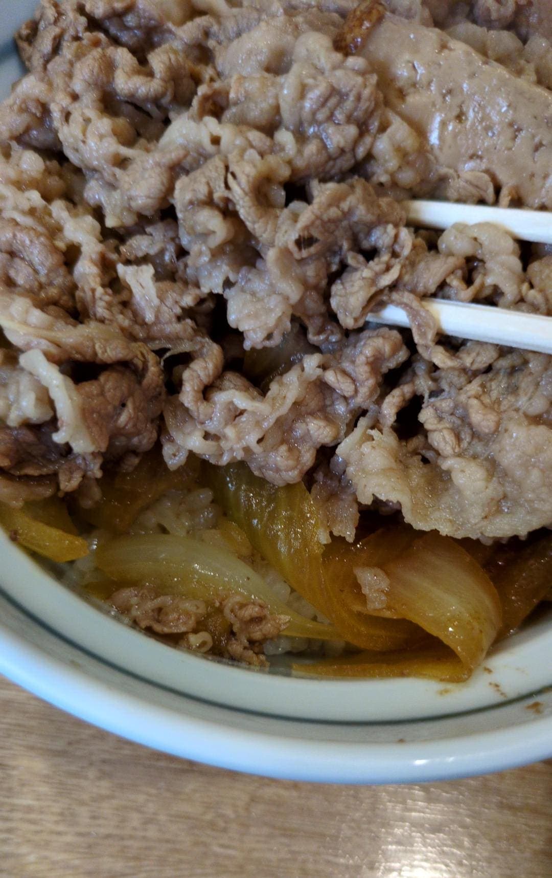 牛めし なんどき屋 肉大がけ食べる