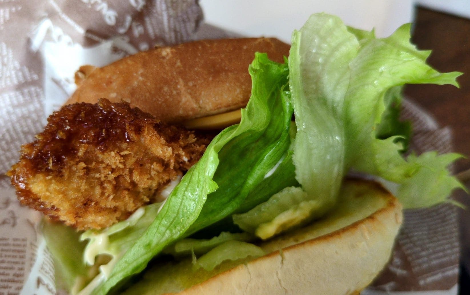 Cafe&Hamburger Ra-maru 下田バーガー食べる3