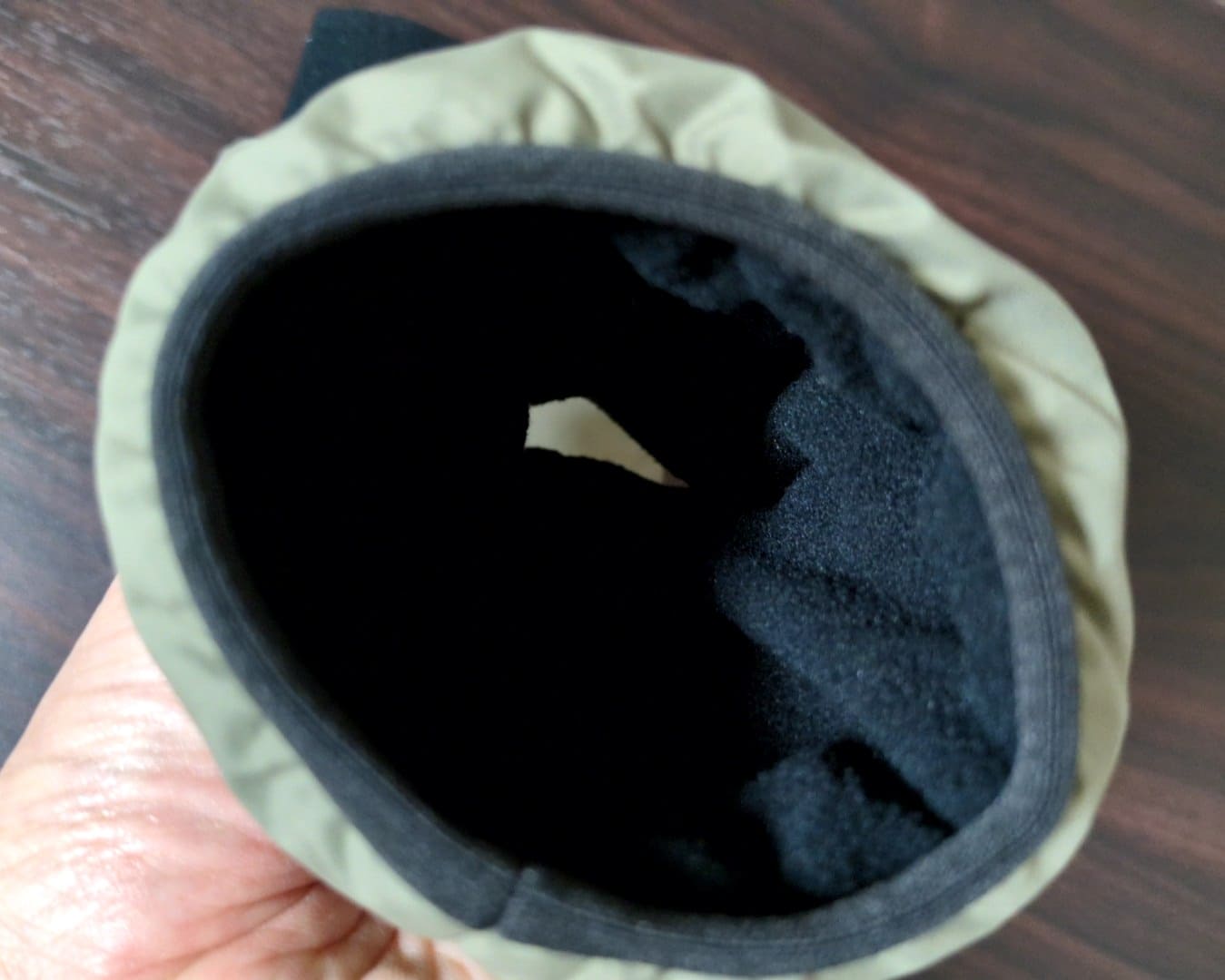 無印良品　吸湿発熱中わた 表面撥水 ハンドウォーマー　中のわた