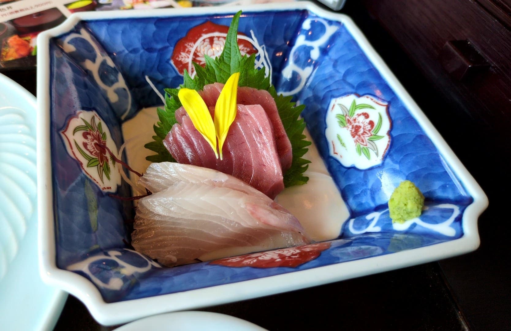 綱元料理徳造丸 金目鯛煮魚大量膳　刺身