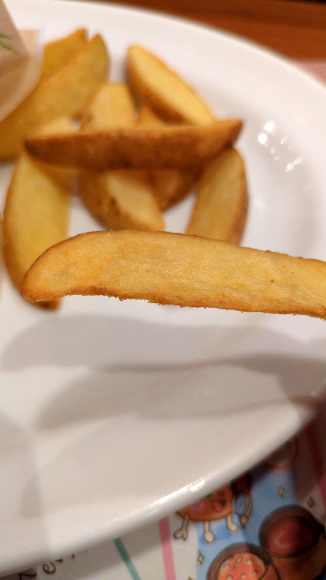 炭火レストラン 炭焼きハンバーガー ポテト