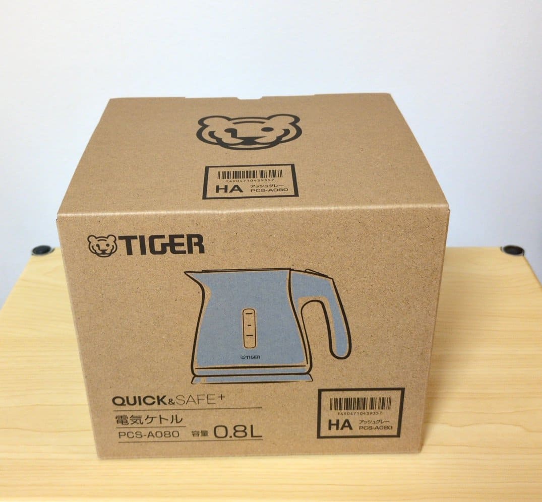 タイガー電気ケトル PCS-A080 箱