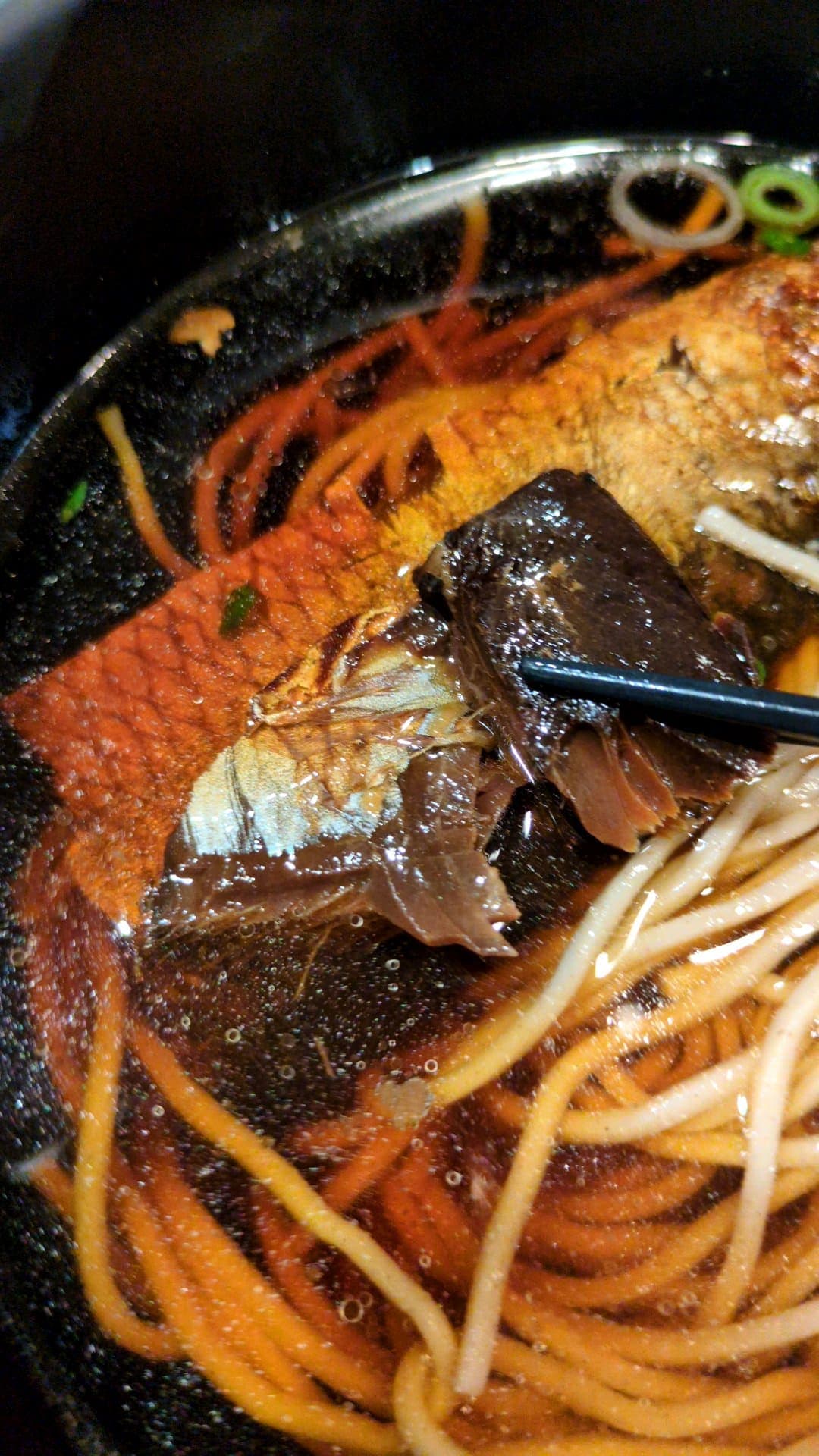 かき揚げ蕎麦 吉利庵 にしんそば 食べる2