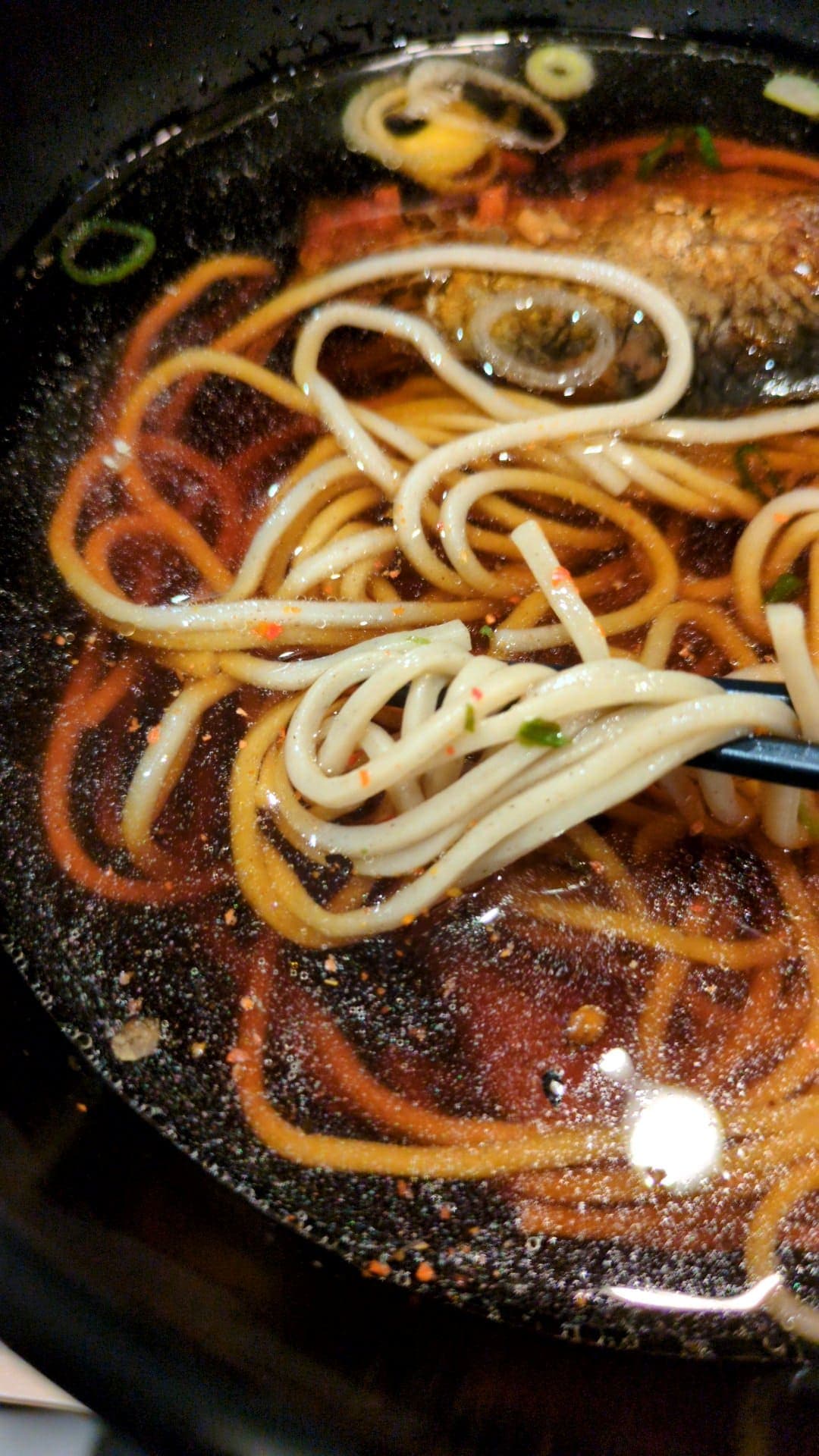 かき揚げ蕎麦 吉利庵　にしんそば　七味