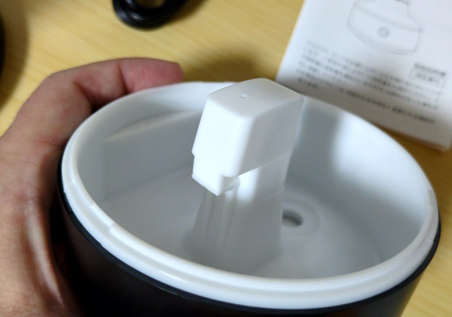 加湿器 アロミストランプ Aromist Lamp 水入れる