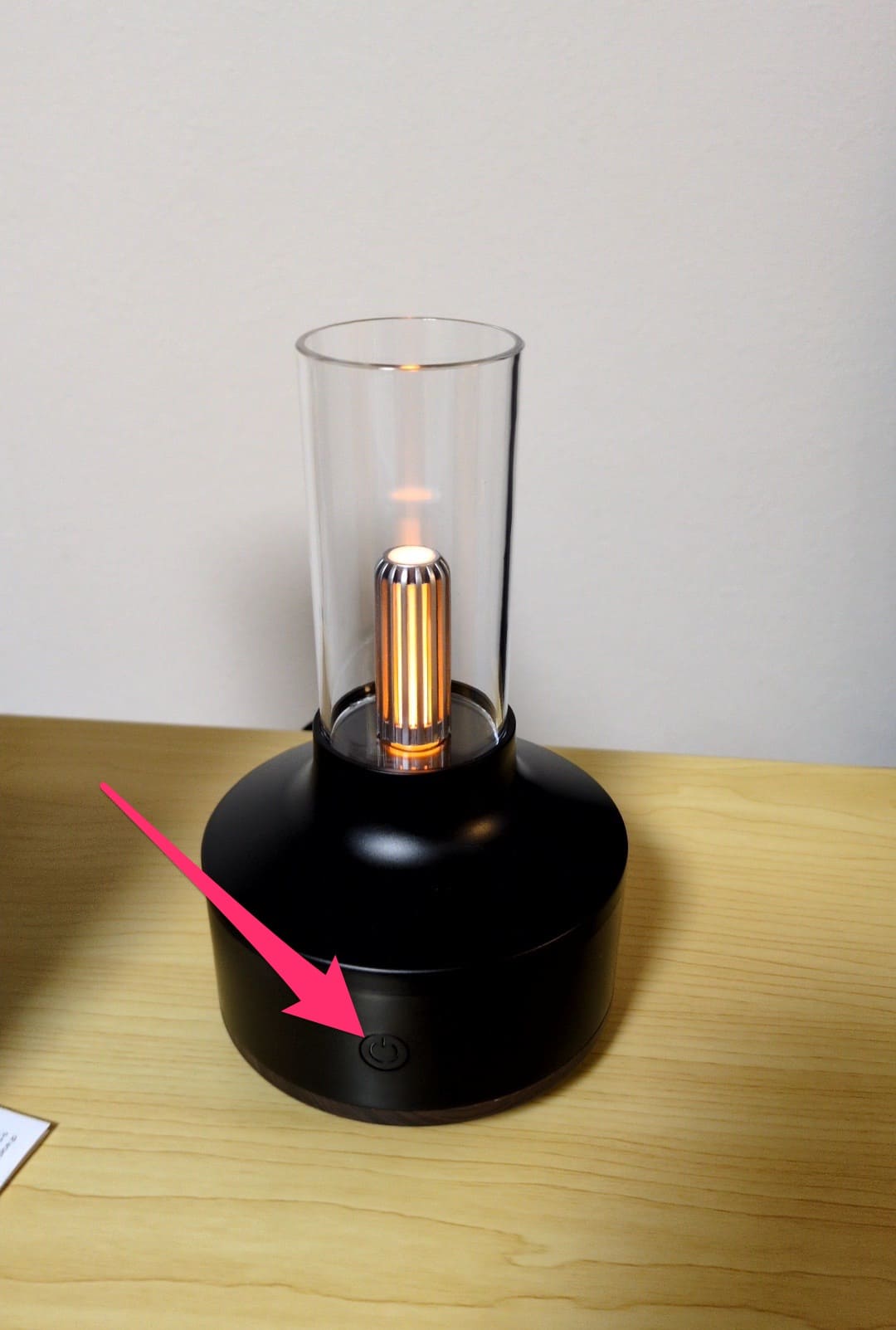 加湿器 アロミストランプ Aromist Lamp　起動