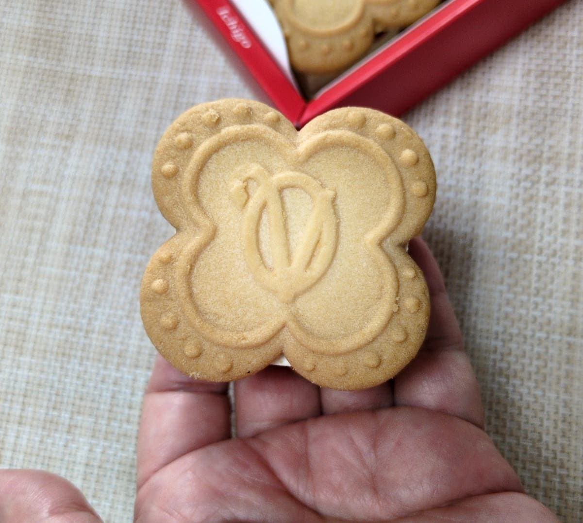 ベリールビーカット　いちごバターサンド　もつ