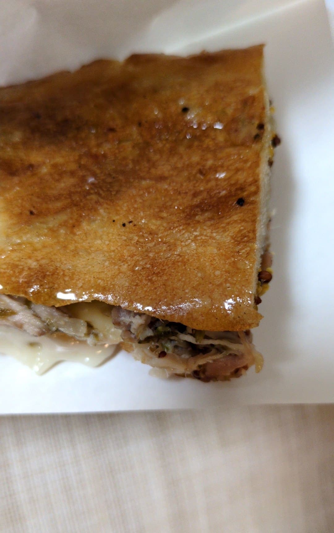 PAN 蒲田のキューバサンド　食べる