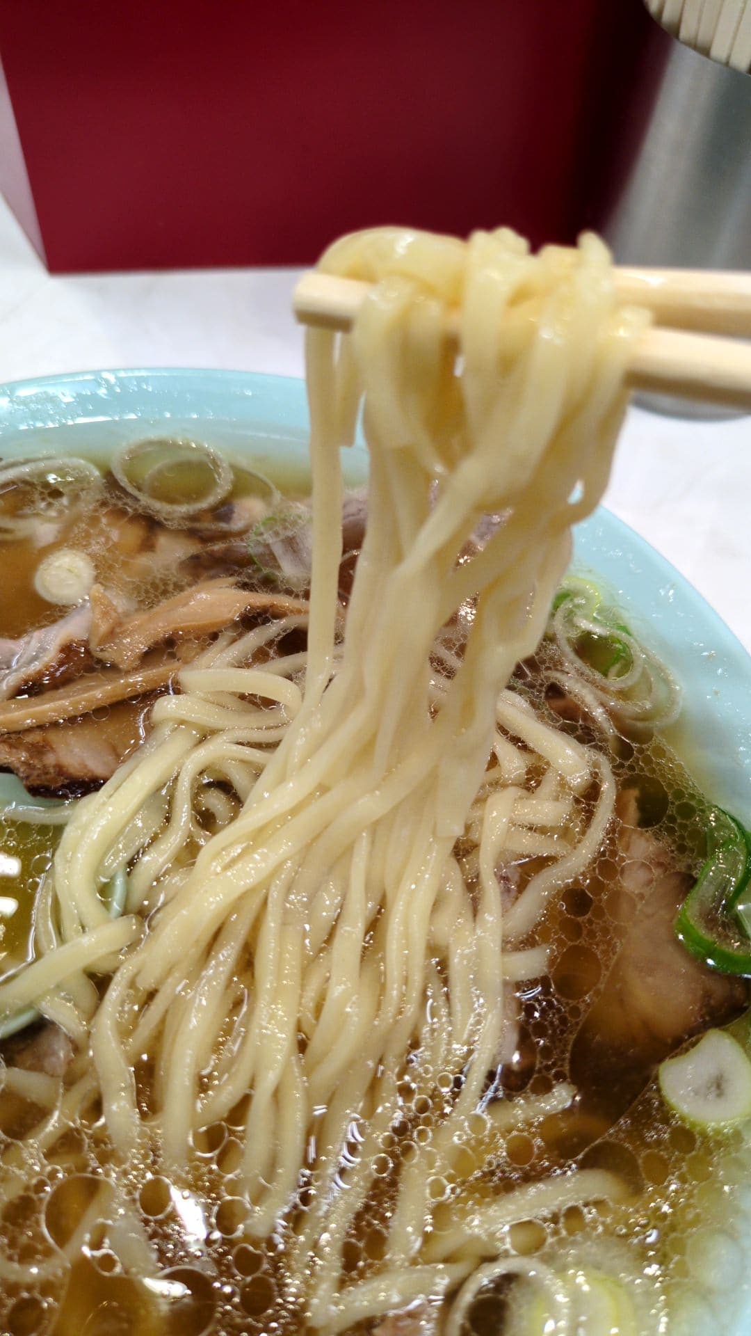 なぎちゃんラーメン　中華そば 麺