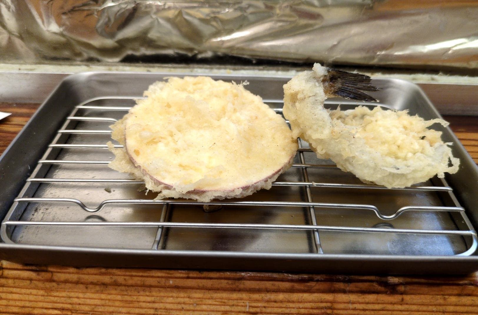 天ぷら すずき　すずき定食　さつまいも　はぜ