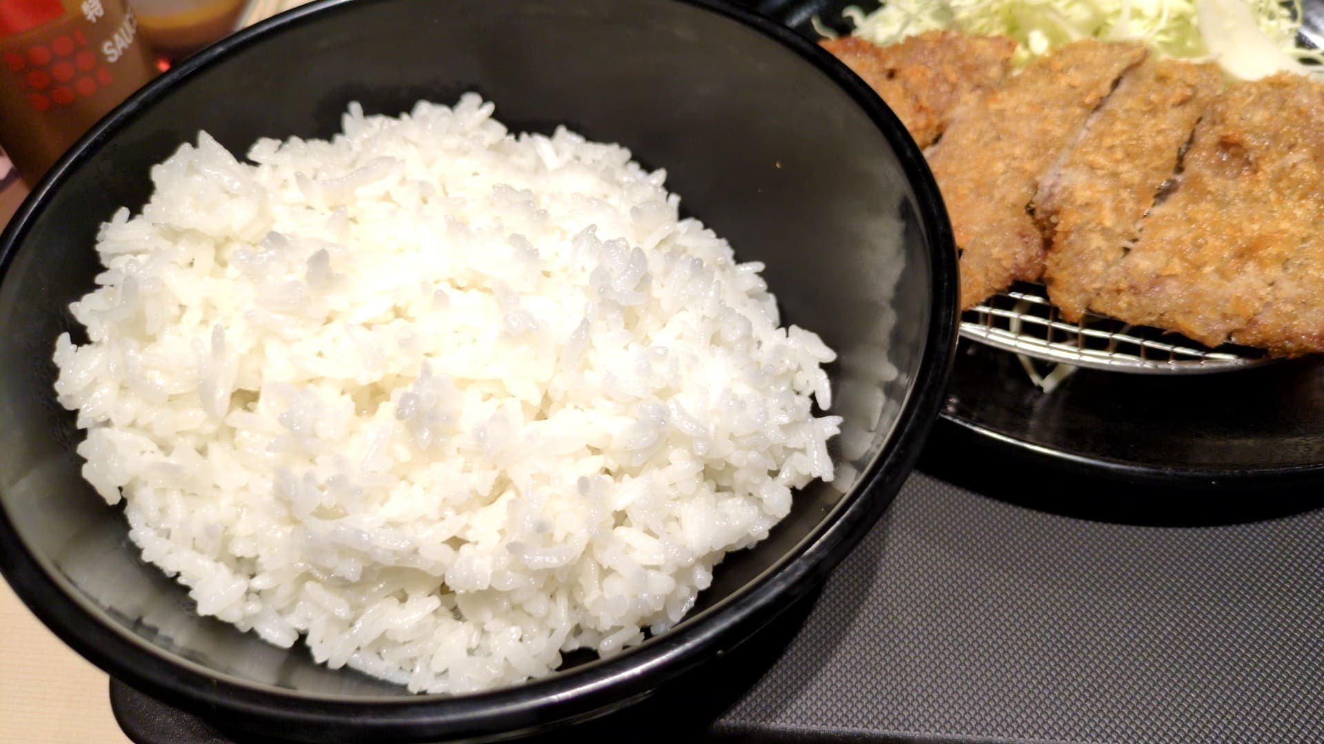 松のや　牛サーロインかつ定食　ご飯大盛り