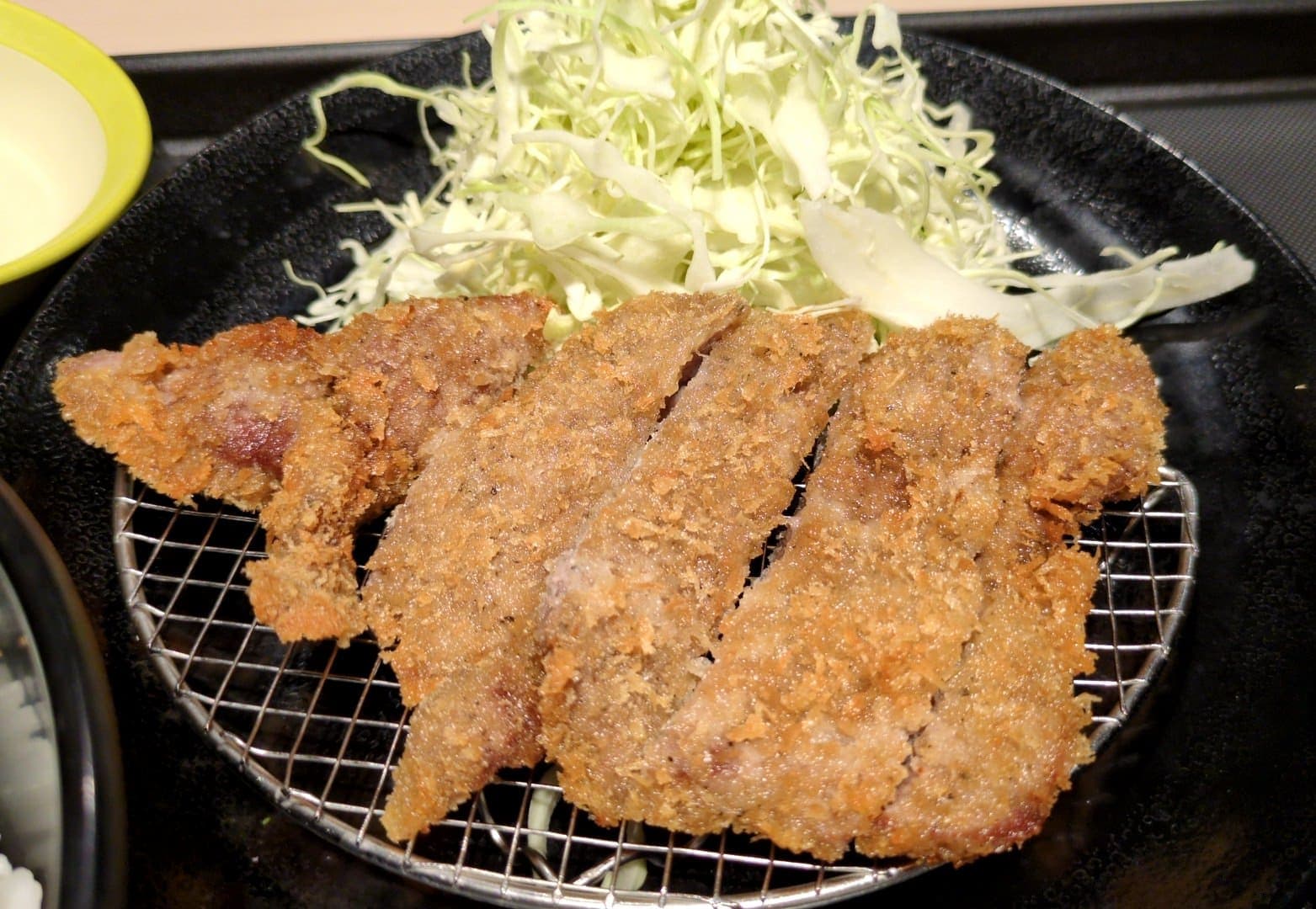 松のや　牛サーロインかつ定食　メイン