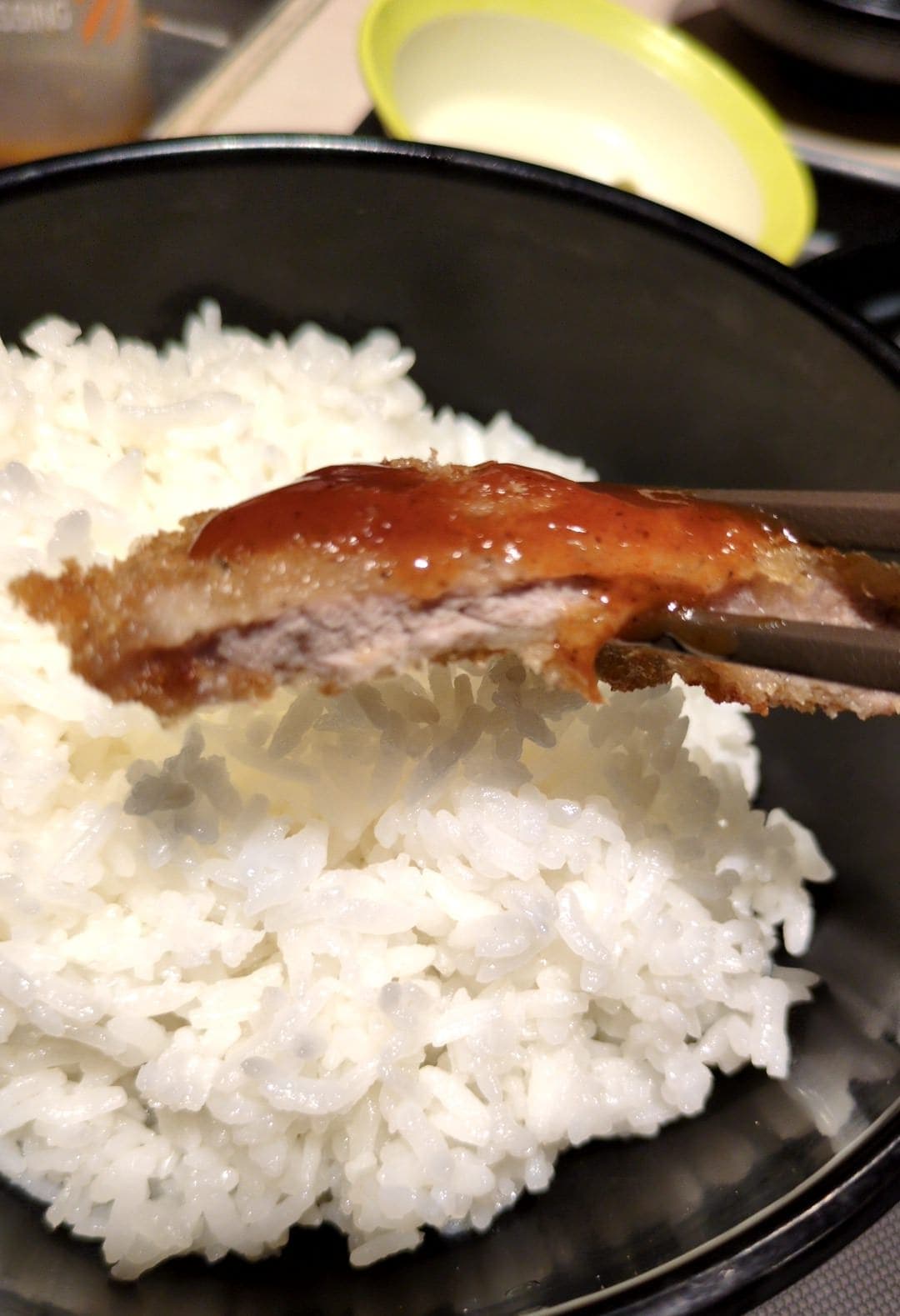 松のや　牛サーロインかつ定食　特製ソースと１