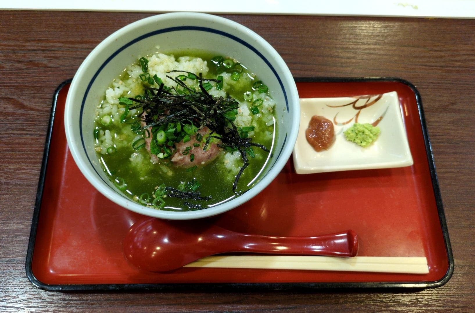 EXPASA足柄下り中華万里和食 まぐろのたたき茶漬け