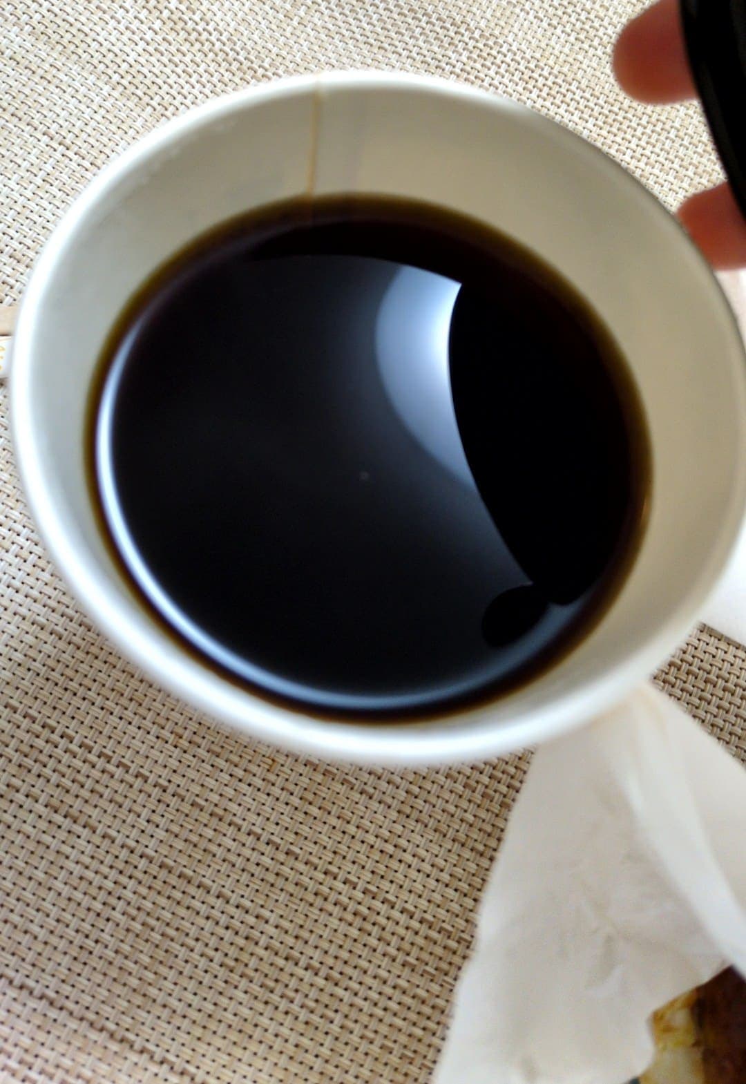 マクドナルド　てりたまマフィンセット　コーヒー