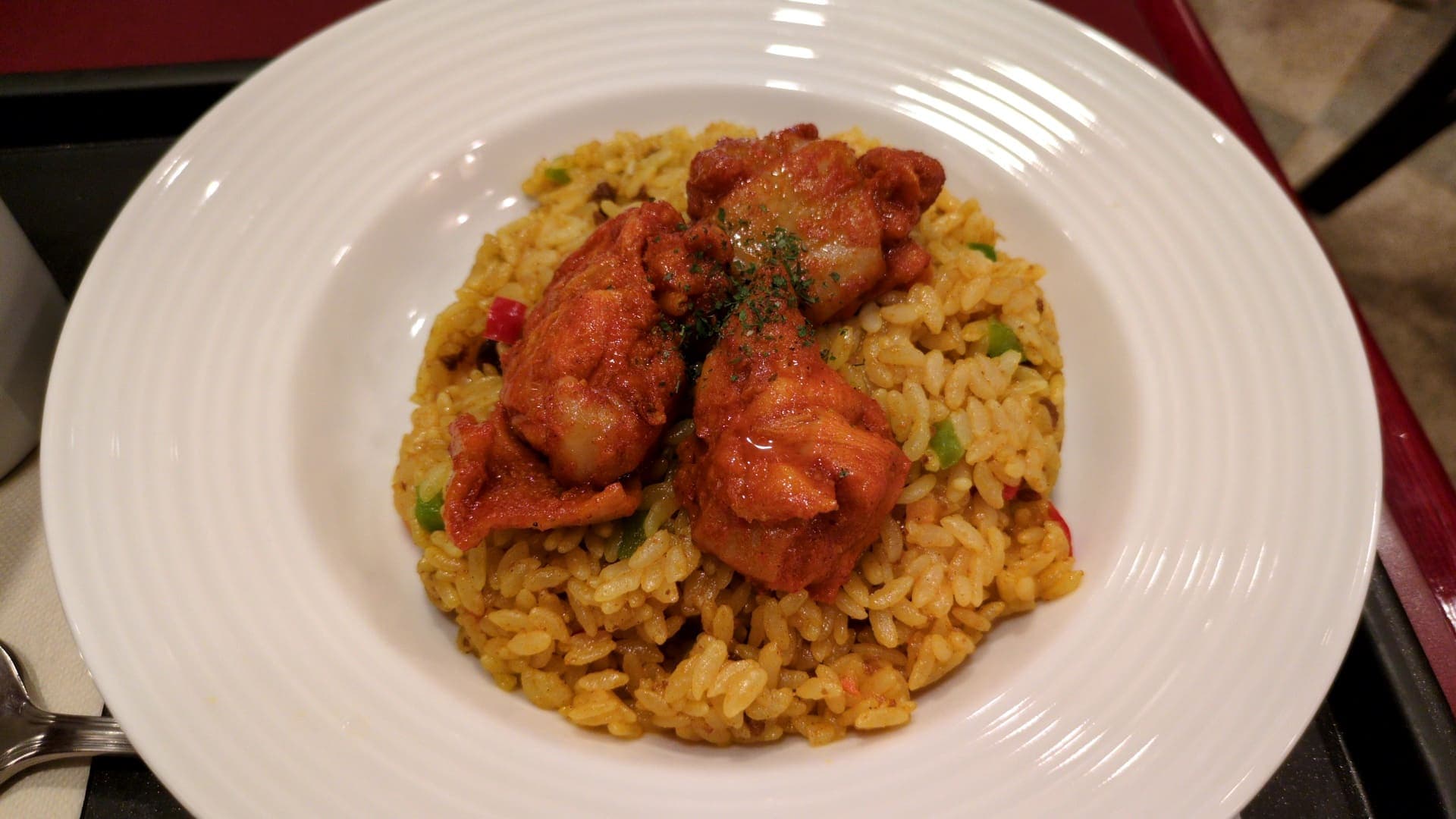 カフェ・ベローチェ ドライカレーセット 注文後