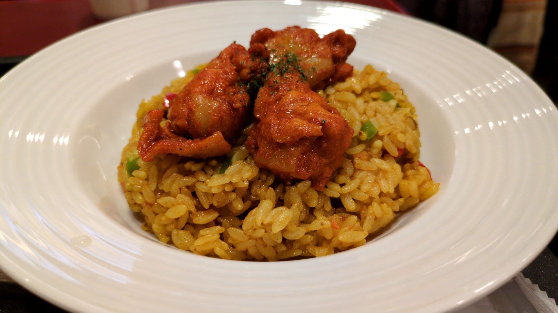 カフェ・ベローチェ ドライカレーセット 注文後2