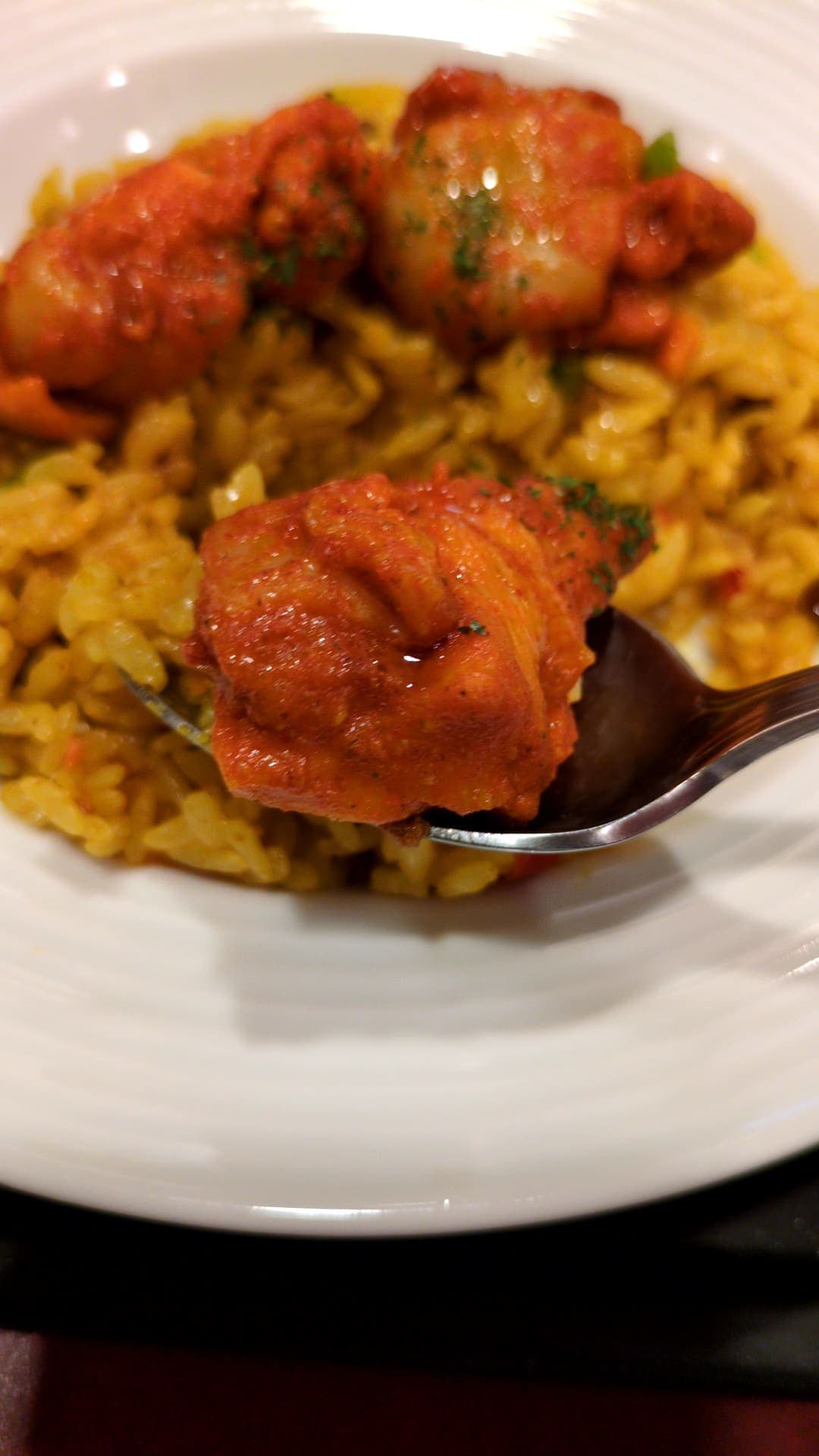 カフェ・ベローチェ ドライカレーセット 食べる3