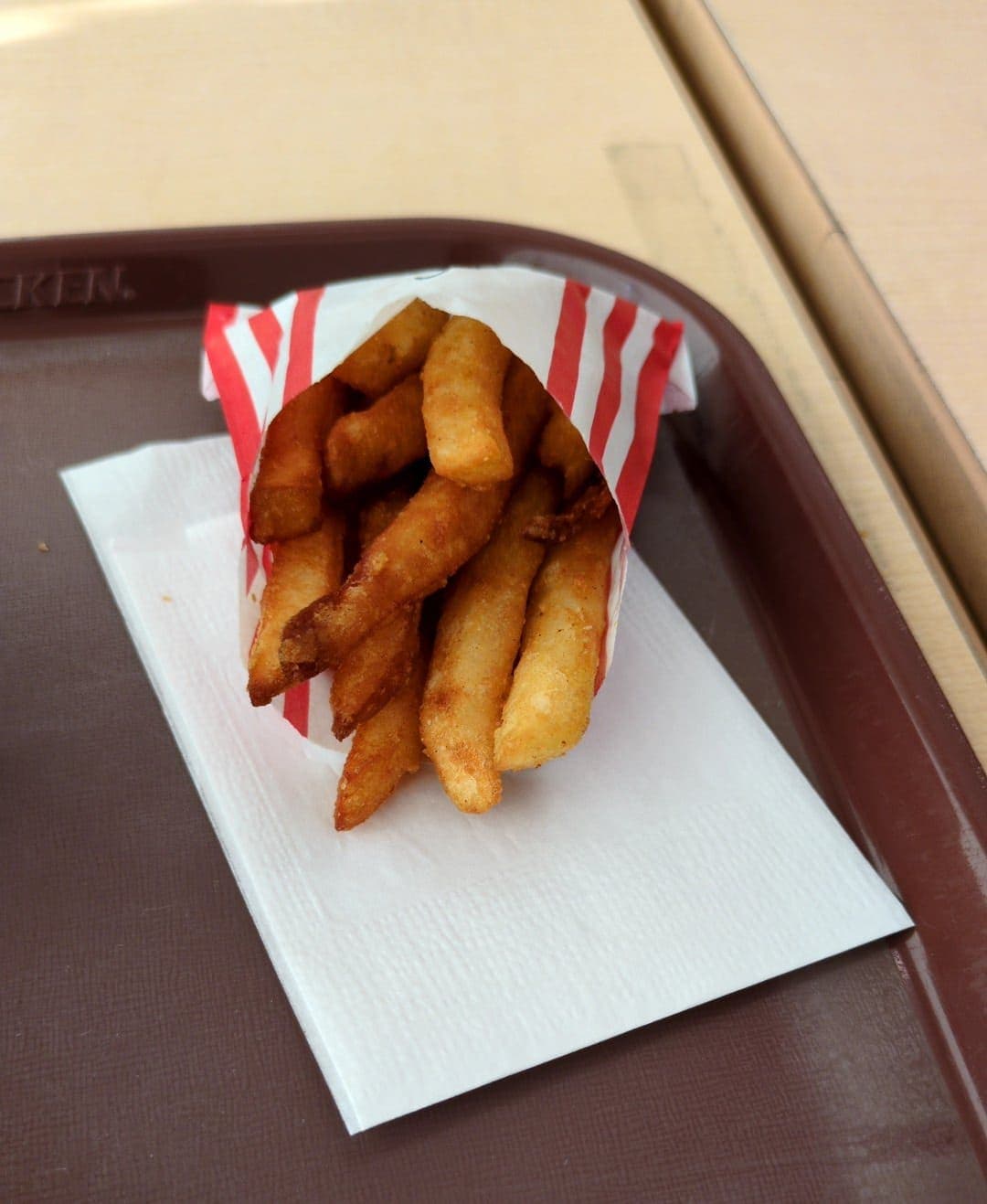 ケンタッキー　チーズチキンフィレバーガーセット　ポテト