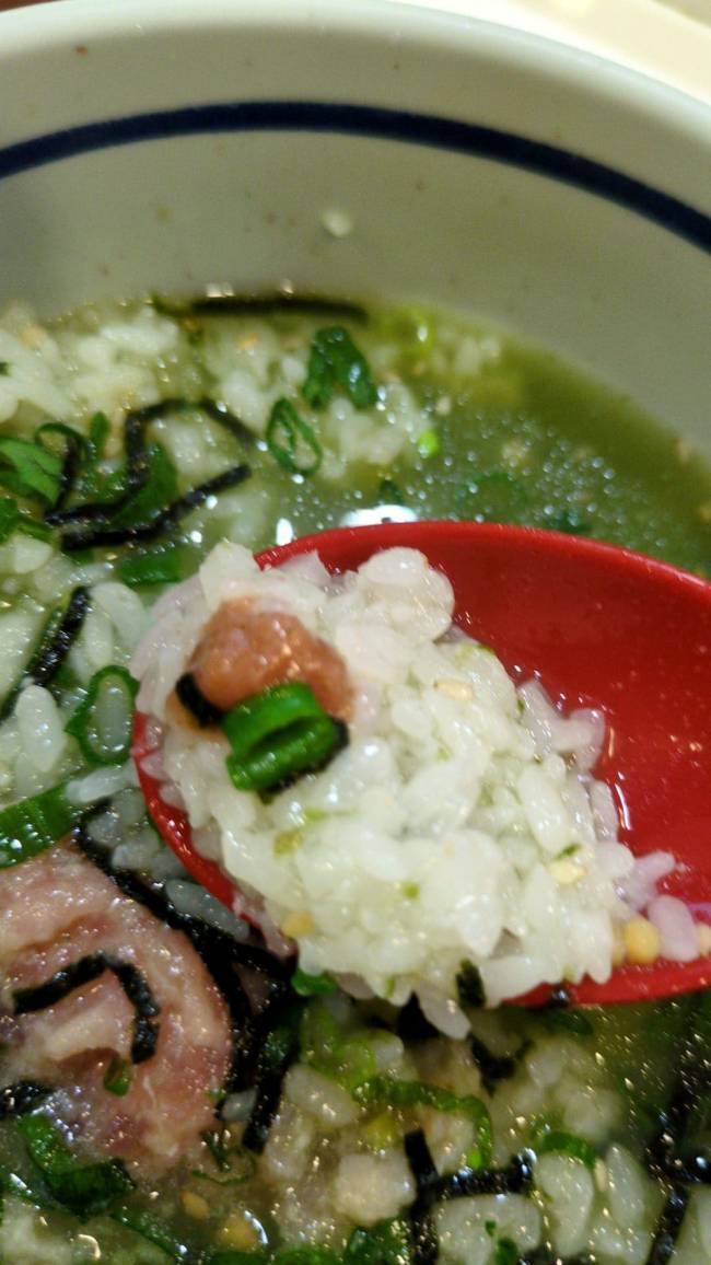 EXPASA足柄下り中華万里和食 まぐろのたたき茶漬け 梅と