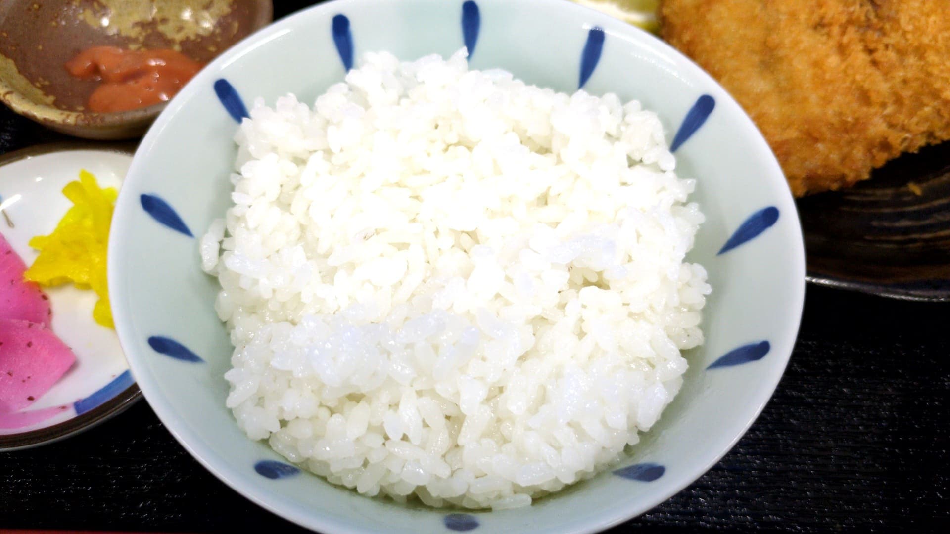 道の駅 ちくら潮風王国 せん政水産 てっぱつあじのフライとなめろう定食 ご飯