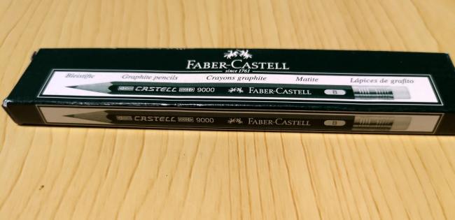 ファーバーカステル9000番鉛筆 パーフェクトペンシル用スペアペンシル3本入り　横から